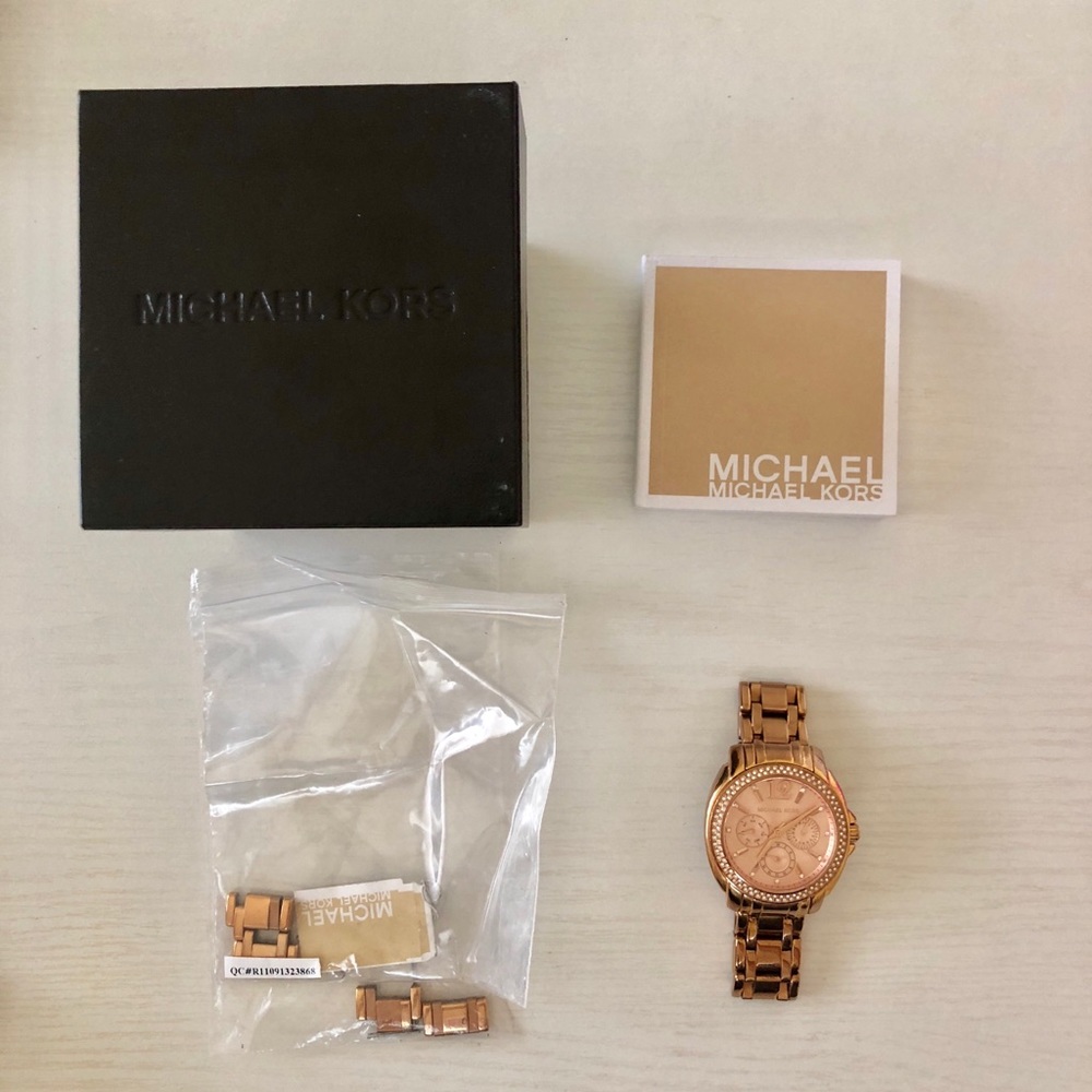 Michael Kors rose gold watch | jewelry